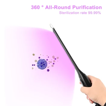 

30 LED UV Sterilizer Lamp Rechargeable Home Portable Ultraviolet Disinfection Bactericidal Lamp UVC Germicidal Lamp Sterilizer