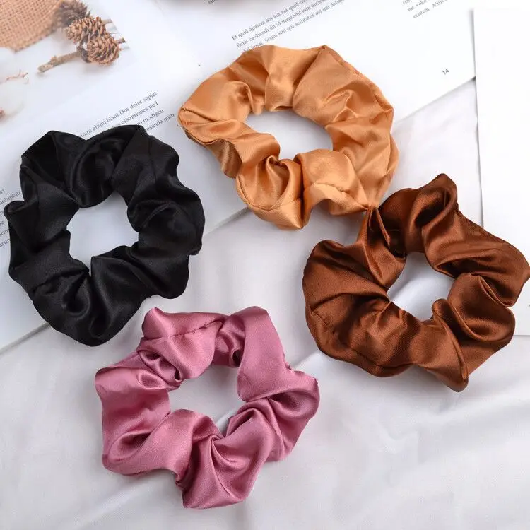 hair bows for women 4 inches Women Multicolor Silk Scrunchie Elastic Handmade Hair Band Ponytail Holder Hairband Headband Hair Accessories
	 

	4 inches Women Multicolor Silk Scrunchie Elastic Handmade Hair Band Ponytail Holder Hairband Headband Hair Accessories snap hair clips