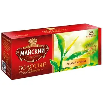 

Tea may "golden petals", Black, 25 bags