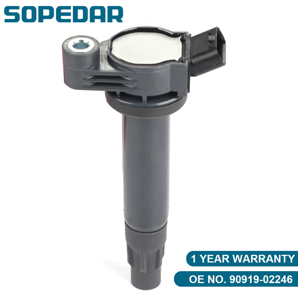 

SOPEDAR Car Parts Coil Ignition 90919-02246 For TOYOTA CAMRY SALOON SOLARA HARRIER KLUGER LEXUS RX400H RX450H RX300 RX330 RX350
