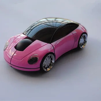 

USB2.0 Receiveropti gamer 2.4G Wireless USB Optical Mouse gaming game mause 1200DPI Car shape computer mouses mic for pc laptop