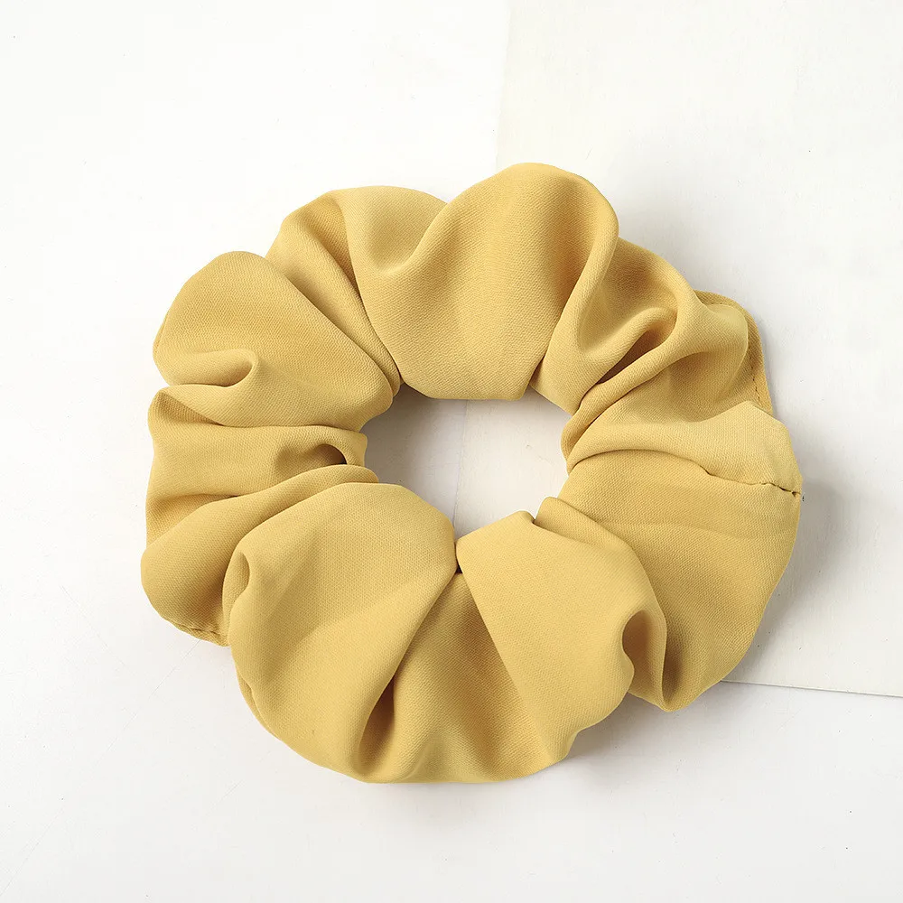 Эластичная Повязка на голову для женщин и девочек резинки волос Однотонные