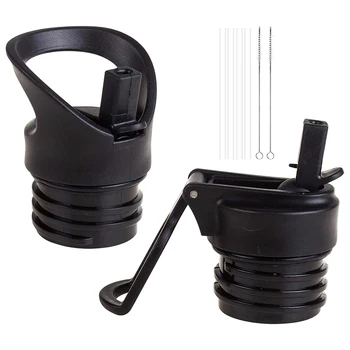 

2 Pieces Nozzle Cap for Hydro Flask Sports Water Bottle Wide Flaps Easy to Carry Compatible with Most Wide Mouth Bottles