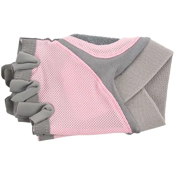 

Breathable Fitness Gloves Half Finger Sports Riding Yoga Comfortable Lightweight Silicone Slip Gloves Small