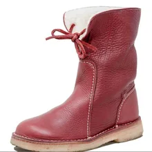 Женская прогулочная обувь женские ботинки обувь на плоской подошве с круглым носком теплая короткая труба зимние ботинки женская уличная обувь Размер 43