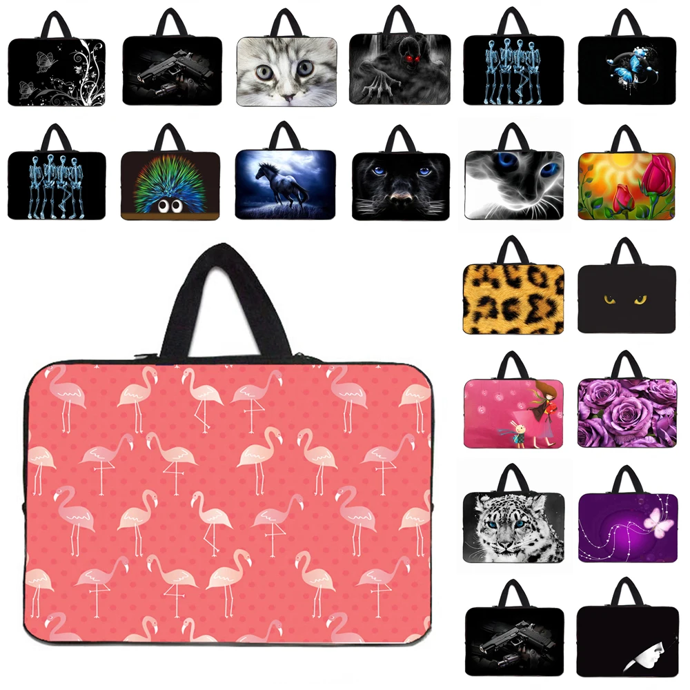Neoprene Handbag Carry Case For Macbook Acer Huawei Matebook Shockproof Laptop Notebook 10 12 13 14 15 17 11 13.3 Bag Bolsa 2020