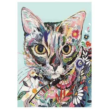 

5D round Shaped Diamond Painting Needlework Rhinestone Cross Craft Kit