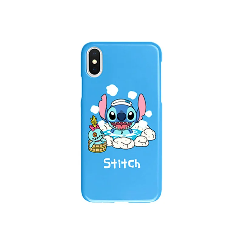 Милый мультяшный спа Ститч чехол для телефона для iPhone 6 6S 7 8 Plus X XS MAX XR 11 Pro MAX чехол s Мягкий IMD силиконовый чехол-накладка - Цвет: 2