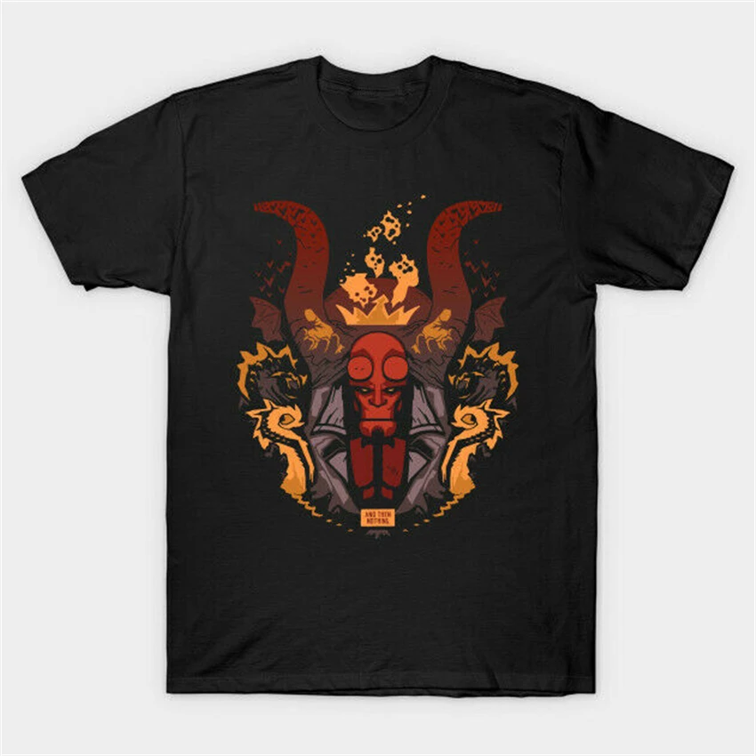 Футболка с принтом Hellboy Reboot 2019 | Мужская одежда