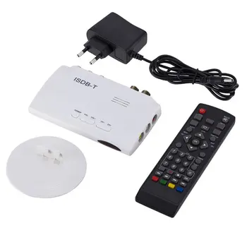 

ISDB-T Digital Terrestrial Receiver HD Video Converter Terrestrial Set Top Box For TV Monitor LCD Tuner With Remote Control