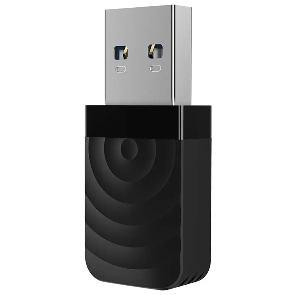 Двойной частоты 1300 м Gigabit USB мини портативный неограниченный приемник CF-812AC USB WiFi адаптер X-Best