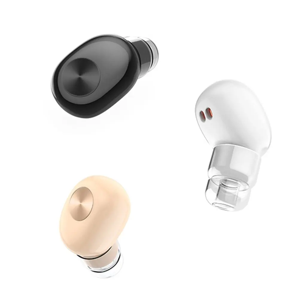 Wireless Bluetooth Earphone Mini Invisible Earbuds In ear Headset with Charging Box Portable Sport Travel Earpiece Headphone