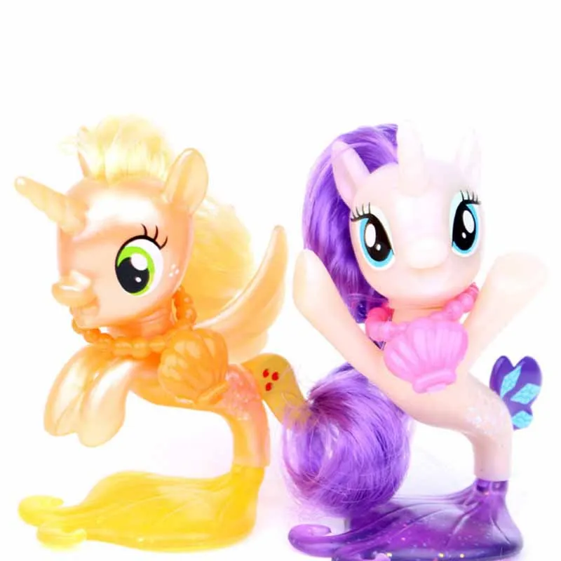 6 шт. игрушки My Little Pony набор Волшебная Радуга тире Единорог редкость мини пони ПВХ