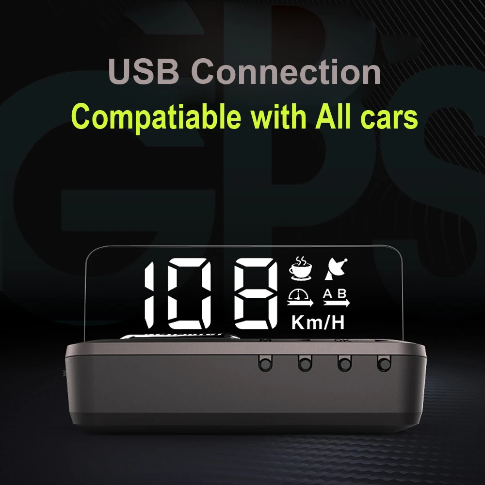 EANOP ̷ GPS HUD   ÷ ڵ ӵ  ڵ ӵ KMH/KPM  ڵ, Ʈ  ȣȯ 