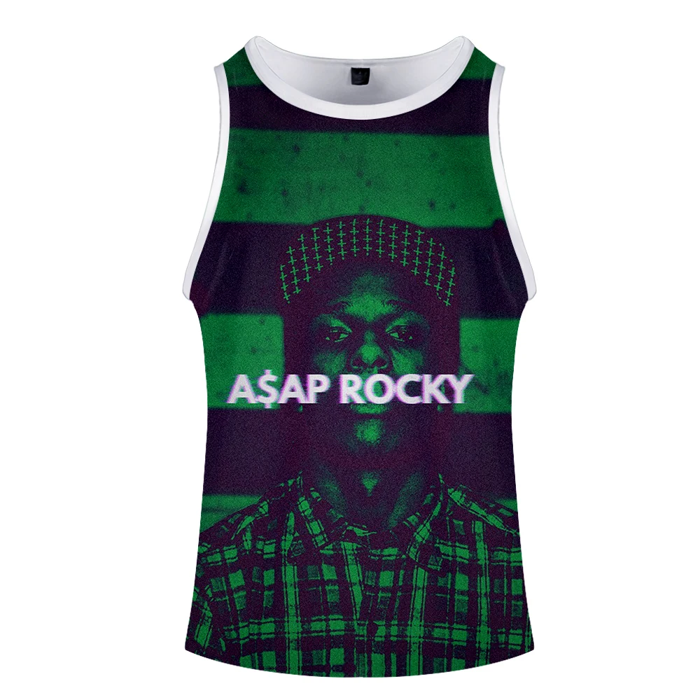 ASAP ROCKY Together майки повседневные с принтом каваи без рукавов Женская одежда горячая Распродажа Kpops плюс размер 4XL