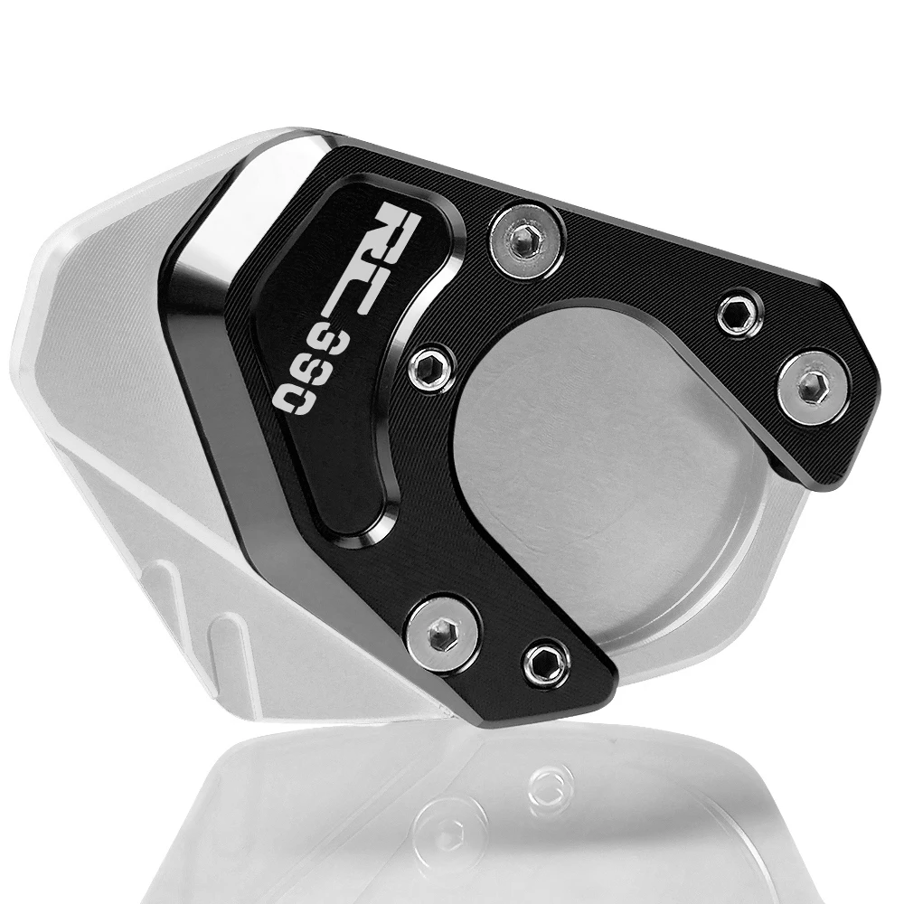 Обувь для езды на мотоцикле KTM RC390- боковая стойка расширения пластины подставки увеличить Мотоцикл с ЧПУ с RC390 - Цвет: RC390