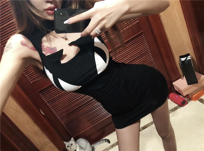 Китайское женское платье cheongsam qipao, винтажное, облегающее, с вырезом, воротник Мандарин, cheongsam, женское белье, Холтер, qi pao - Цвет: color1