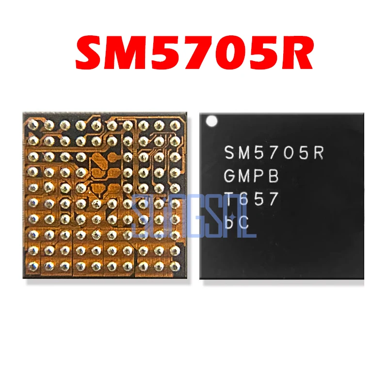 10 шт./лот 100% оригинальный SM5705R зарядное устройство IC для Sam C5000 A5100 чип зарядки USB