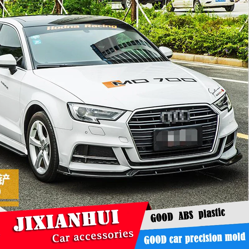 Задний спойлер для Audi A3 2018-2019 задний ABS передний бампер диффузор защита Бампера |