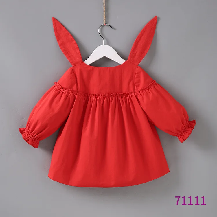

Momoidea Childrenswear Spring New Style GIRL'S Coat Listed Cute Rabbit Eared Children Years-