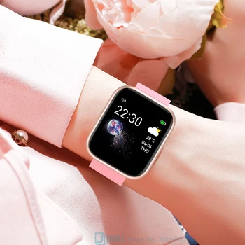 

New Smart Watch Women Men Smartwatch For Android IOS Electronics Smart Clock Fitness Tracker Silicone Strap Smart-watch Hours