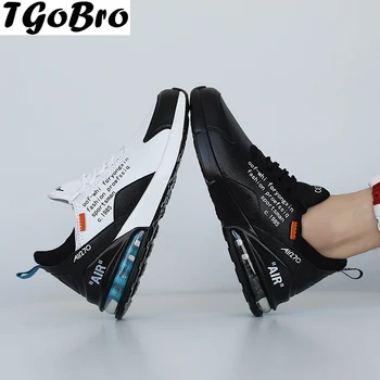 

TGoBro Men's Comfortable Running Sneakers Non Slip Lightweight Breathable Sport Gym Workout Athletic Tennis Shoe