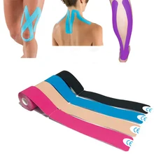 Эластичная эспандерная лента Self-лейкопластырная лента Спортивная обработки лента