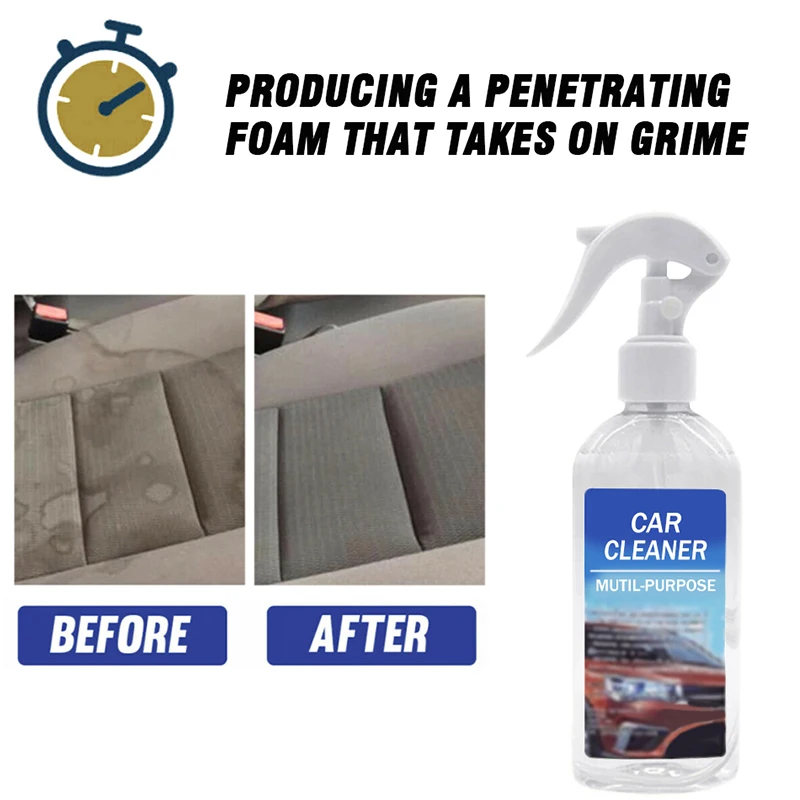  2019 Multi-purpose Car Cleaner Long Lasting Fresh Fast Powerful Odor Dirt Stain Remover CSL88
