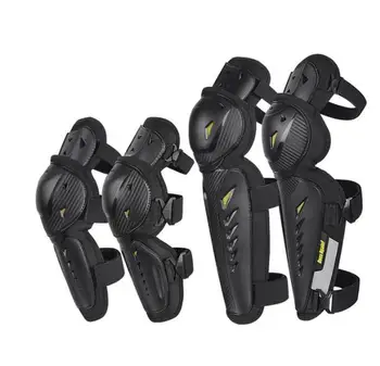 

Motorcycle Elbow & Knee Pads Set Knee Protector Moto MX MTB Motocross Protective Gear Knee Guards Suit Kneepad CE EN1621-1