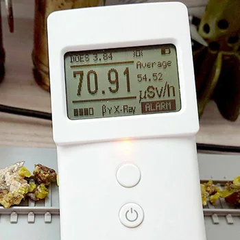 

Geiger Counter Dosimeter USB Charging Nuclear Radiation Detector Portable Handheld Tool Marble Beta Gamma X-RAY Tester ABS
