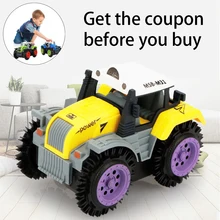 Автомобиль с дистанционным управлением детский самосвал симулятор 4 колеса джип Электрический трюк игрушечный автомобиль монстр грузовик RC Внедорожник MAR20