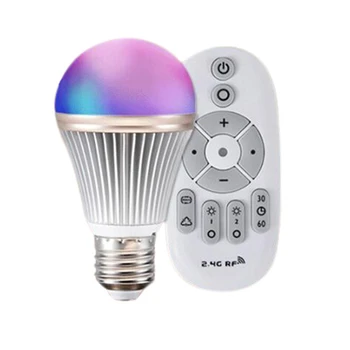 

E27 Smart Bulb Colorful Remote Control Bulb Light ligent RGB Dimming Color Changing Atmosphere Light(1PC)