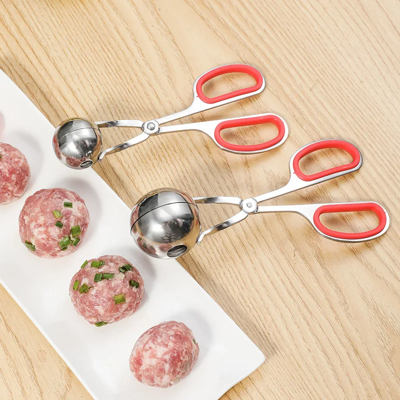 Stainless Steel Meatball Spoon - Image 2