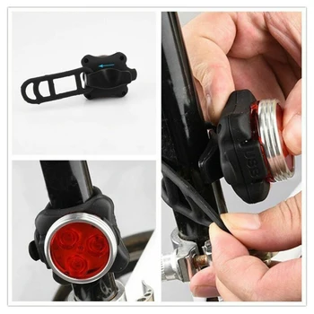 

Full brightness Bicycle Light Replacement Rechargeable LED Set Headlight