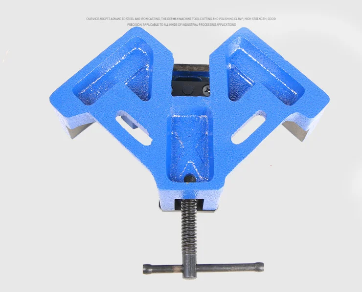 4.5inch Right Angle Clamp,Cast iron Right Angle Clip Clamp Tool Woodworking Photo Frame Vise Hold