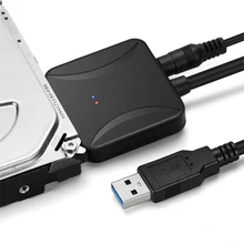 USB 3.0 To SATA 3 Cable Sata To USB Adapter Convert Cables Support 2.5/3.5 Inch External SSD HDD Adapter Hard Drive ConnectFit