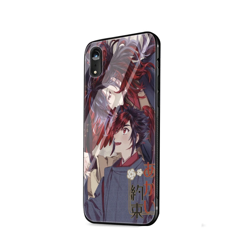 Чехол для мобильного телефона стекло для iPhone XR X XS Max для iPhone 7 8 6 6s Plus 5 5S SE чехол Minamoto Hiromasa Arena Monogatari