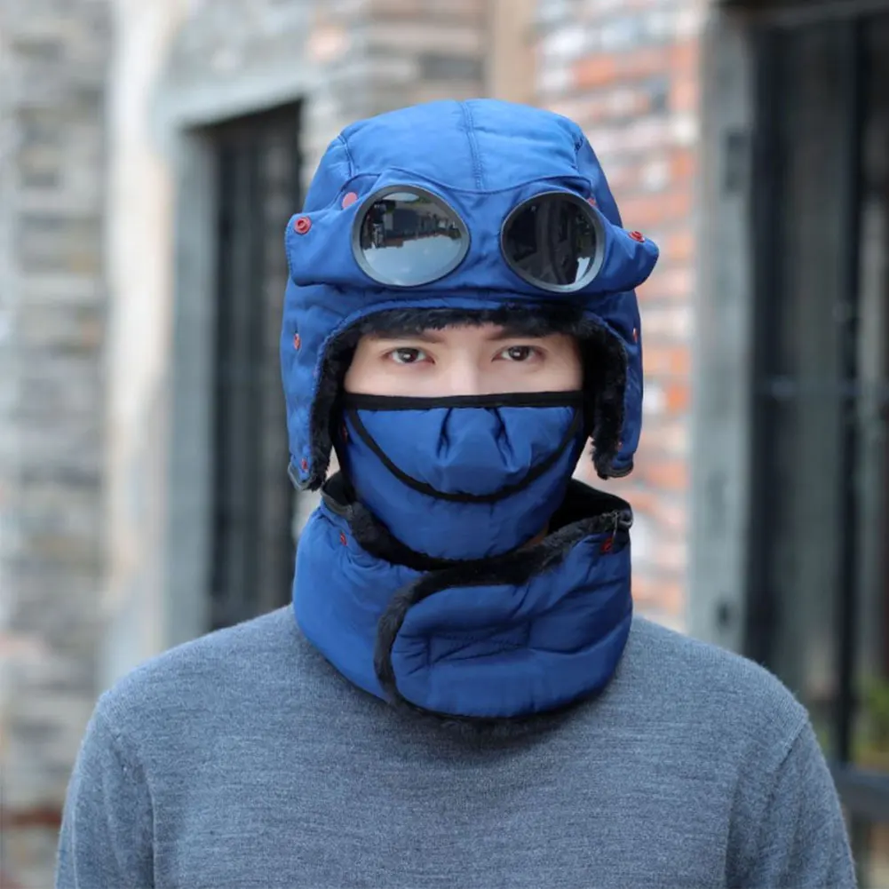 Зимние шапки для женщин и мужчин детская зимняя ветрозащитная Лыжная шапка с