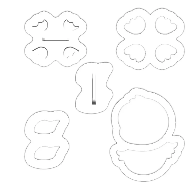 Little Yellow Chicken Cartoon Bread Mould Cookie Cutter Biscuit Sugar Mold Baking Fondant Party Mould Cake Decorating Tools7