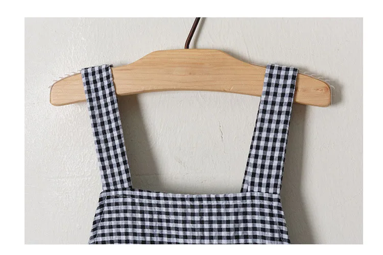 cotton sleeveless girls sundress dress school children clothing layered cute white black plaid girl dress summer kids clothes  4 5 6 7 8 9 10 11 12 13 14  years old little big teenage girl summer 2017 dress (13)