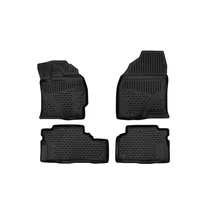 Коврики 3d в салон toyota prius alpha, 2012->, п.р. 4 шт.(полиуретан)(тойота