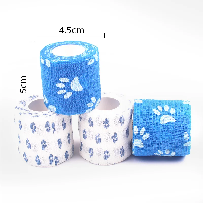 

4Pcs Elastic Bandage Athletic Pet Joints Support First Aid Tapes Strap Band