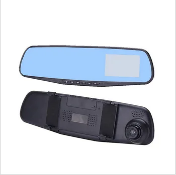 

FHD1080P Gift Customization Informed 6624 2.8-Inch Blue Screen Rearview Mirror Tachograph