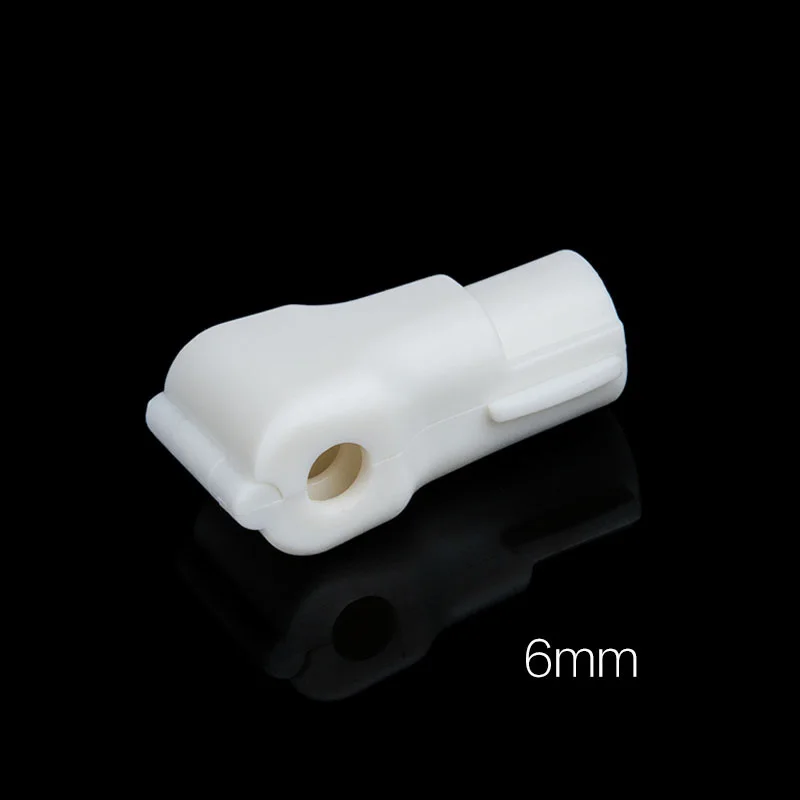 White Dia 6mm 102 шт. EAS безопасности для предотвращения Дисплей ГАК СТОП ЗАМОК Анти-кражи евро тег для розничного магазина с Магнитная Съемная отмычка - Цвет: White Dia 6mm