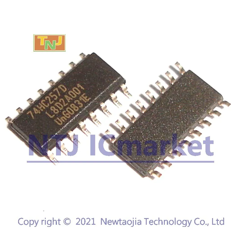 50 шт. 74HC257D лапками углублением SOP-16 74HC257 HC257 Quad 2-вход мультиплексор 3-state |