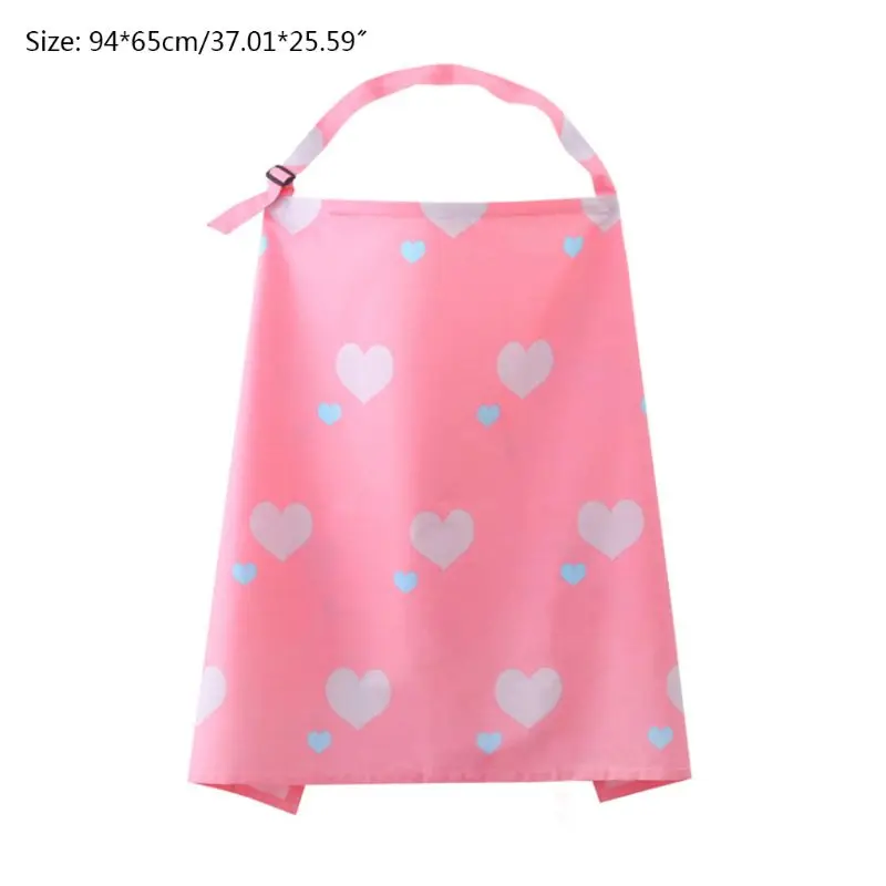 Breastfeeding Nursing Cover Up Cloth Baby Infant Poncho Shawl Udder Cotton Blanket