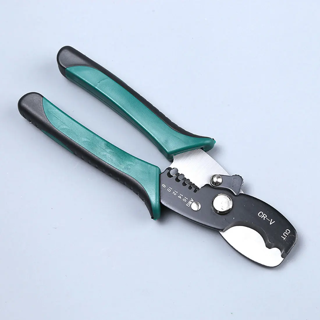 

Multifunctional Automatic Wire Stripper 200mm Crimper Cable Cutter Stripping Tools Crimping Pliers 1.6-4.0mm Hand Repair Tool