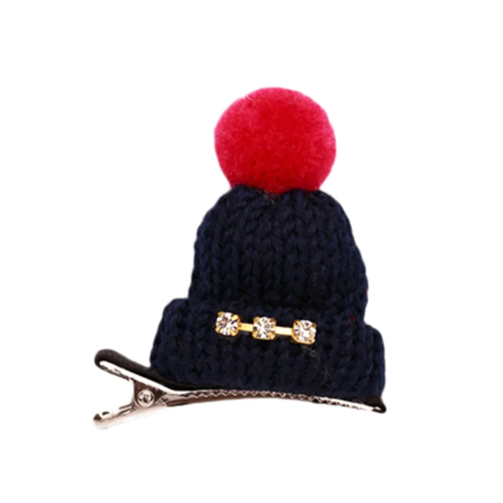 Детские шапки для девочек г. Зимние милые детские для маленьких девочек, детская форма шляпы заколка для волос аксессуары Sombrero infantil