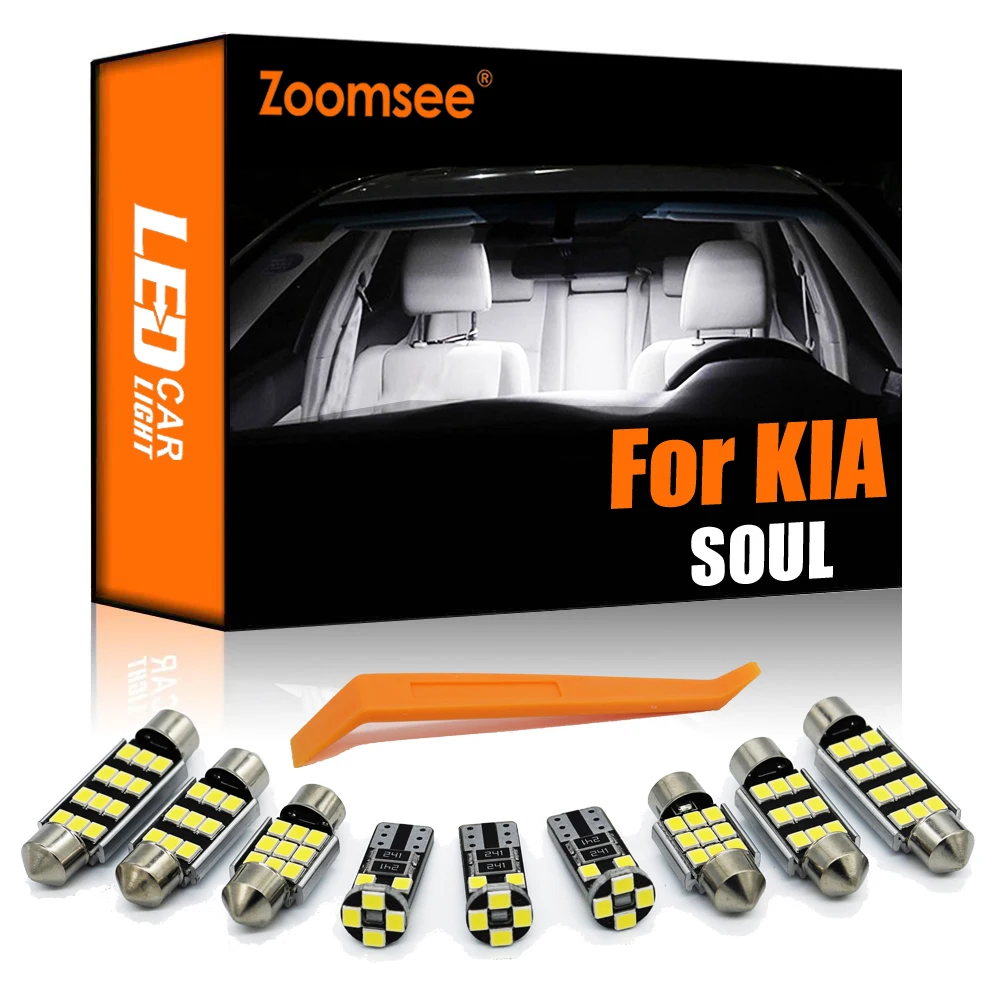 Zoomsee Canbus для KIA SOUL Soul EV 2009 2010 2013 2014 2018 светодиодный 2019 автомобильная светодиодная