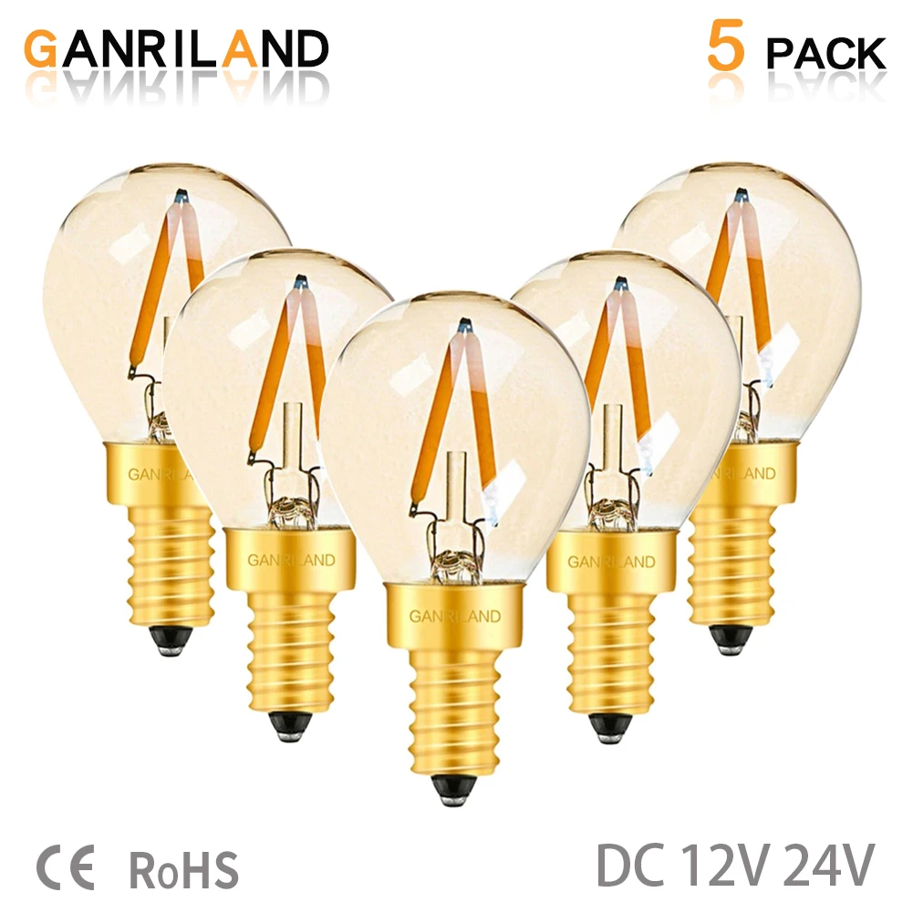 effect Optimistisch Speciaal Led Bulbs Dc12v E14 | Led Bulb 24v E14 | Led Light Bulb | G40 E14 Bulb |  G40 1w E14 - E14 - Aliexpress